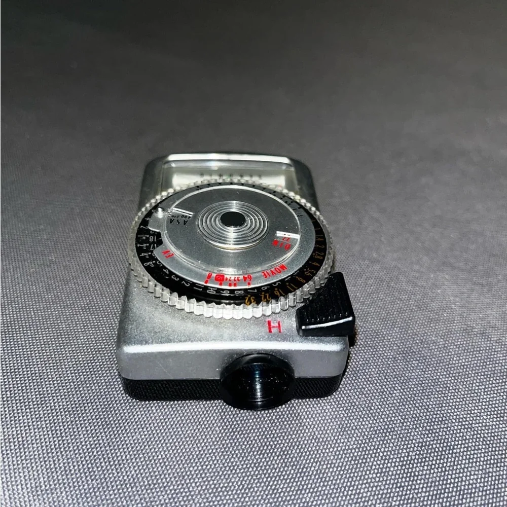 Sekonic Micro Leader Exposure Meter With Leather Case | Vintage Japan Untested